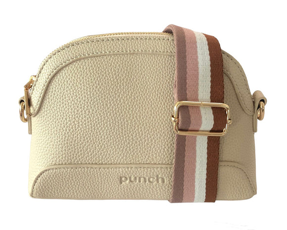 MILLIE MOON CROSSBODY BAG  NUDE