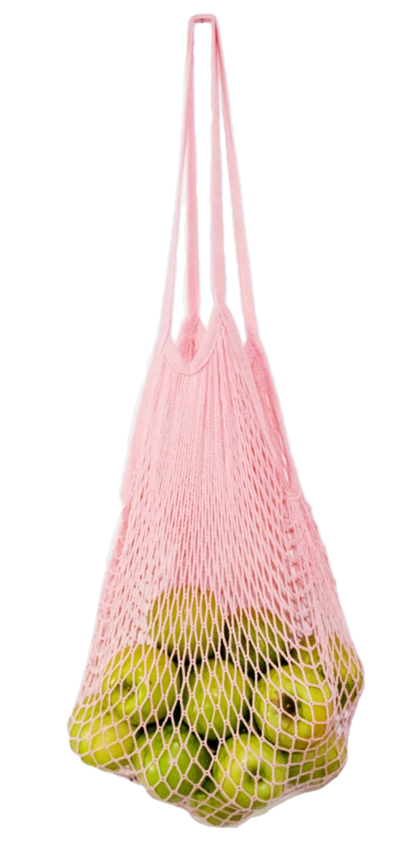 Market String Bag Pink