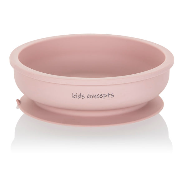 Suction Bowl Dusty Pink