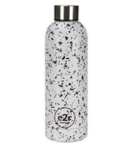 Terrazzo Water Bottle White